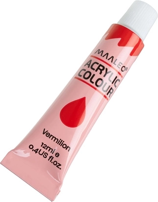 24 Acrylfarben mit intensiver Leuchtkraft