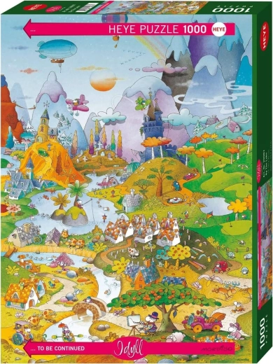 Puzzle 1000 Teile Idyll - See