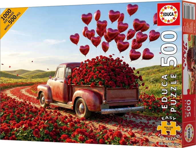 Puzzle Valentins-Pick-up 500 Teile