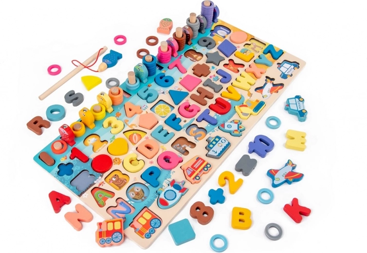 2Kids Bildungs-Multifunktionstafel 6 in 1