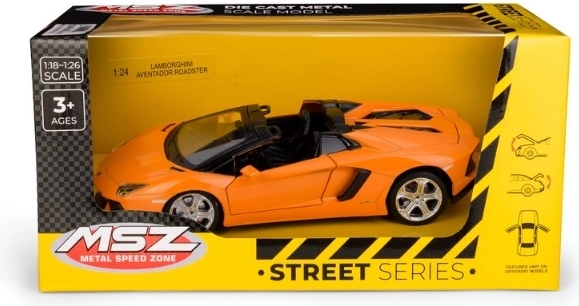 Modell Lamborghini Aventador Roadster im Maßstab 1:24