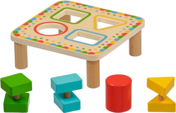 Holz-Einlegepuzzle zum Sortieren von Formen Lucy & Leo (5 Teile)