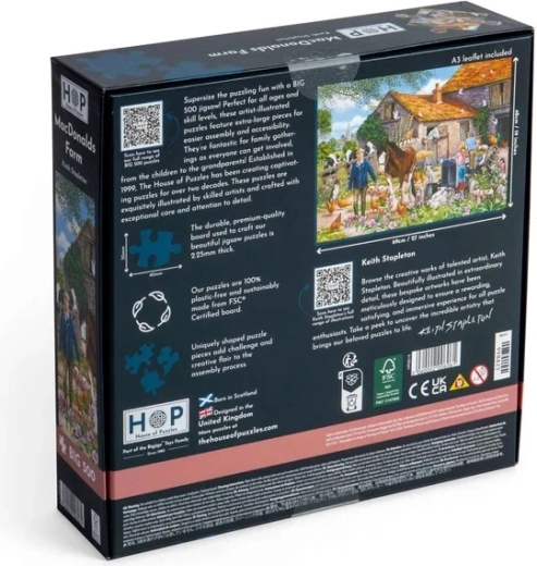 Hochwertige Verarbeitung von House of Puzzles