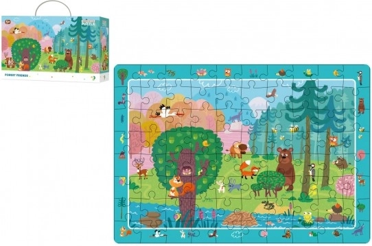 Puzzle Waldfreunde 80 Teile