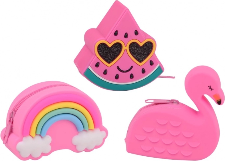 Damen-Geldbörse mit Reißverschluss