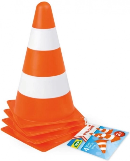 Set mit Verkehrskegeln LENA