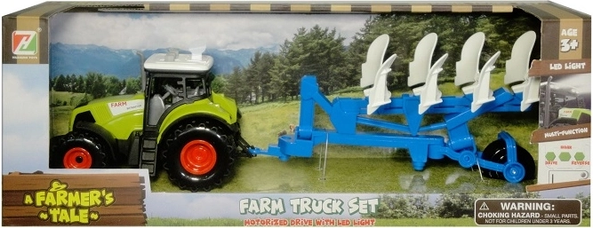 Traktor mit Anhänger mit Licht und Sound