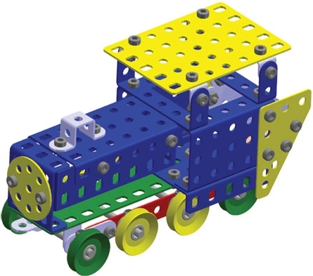 Bauen Sie Eisenbahnmodelle