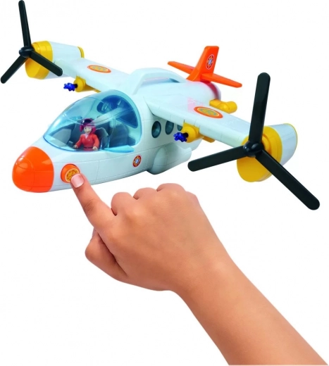 Interaktives Rettungsflugzeug mit Licht und Sound