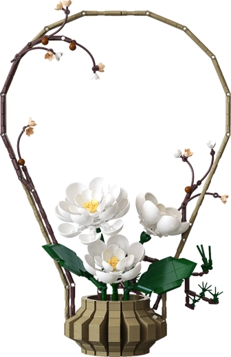 Realistische Winterblüten aus 1001 Teilen