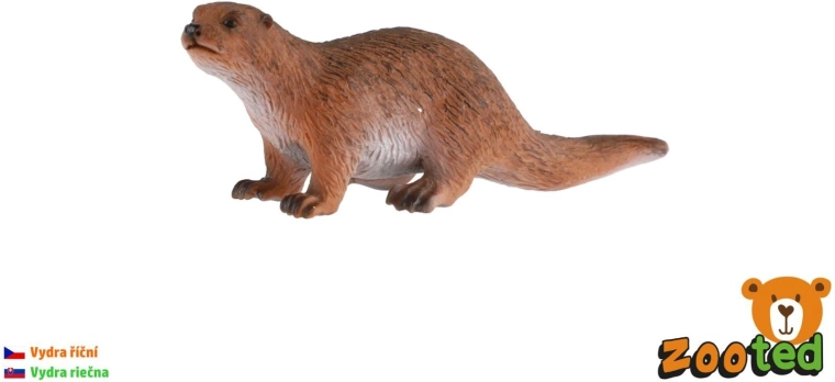 Figur eines Fischotters, 10 cm