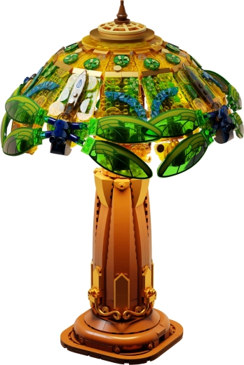 Retro-Glasdesign im Tiffany-Look, das begeistert