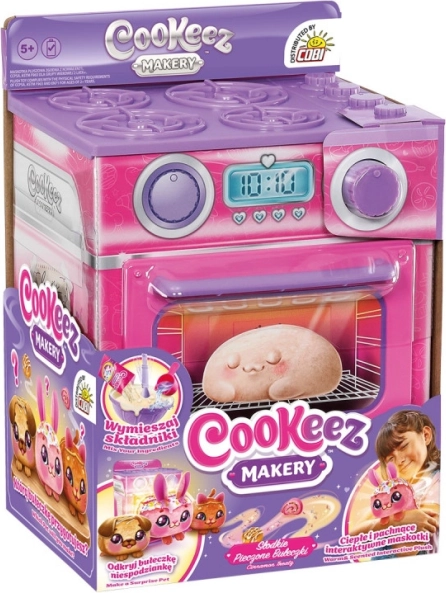 Cookeez Makery Backset mit Ofen (Zimt/Rosa) - 1 Stück