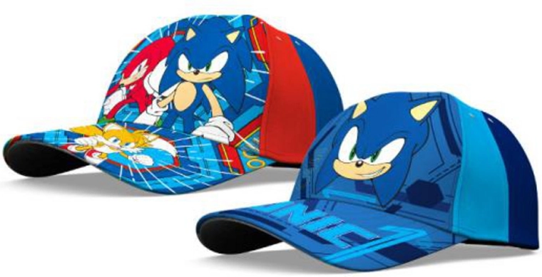 Kinder-Cap SONIC aus Baumwolle 52/54 cm