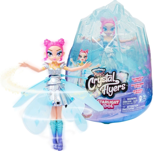 Hatchimals Pixies Crystal Flyers fliegende Fee Starlight Idol – blau