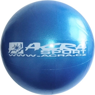 Acra Overball 30 cm metallisch blau Reha-Ball – 1 Stück