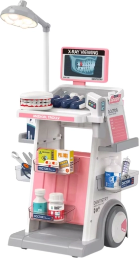 Realistische Zahnarztpraxis auf Rädern