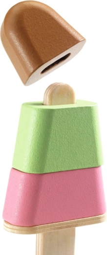 Austauschbare Teile bei Eis am Stiel