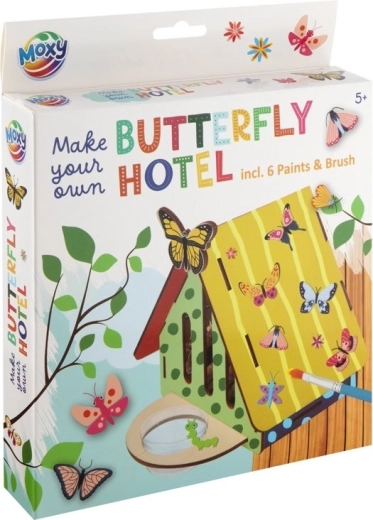 MOXY Holz-Schmetterlingshotel – kreative Bausatz