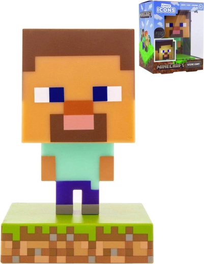 Tischlampe Minecraft Steve