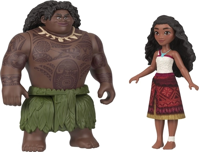 Zwei ikonische Figuren aus Vaiana 2 in einer Packung