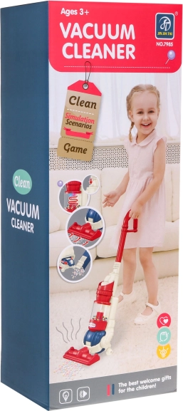 Interaktiver Kindersauger 3+ mit Elektrobürste und Styroporkugeln