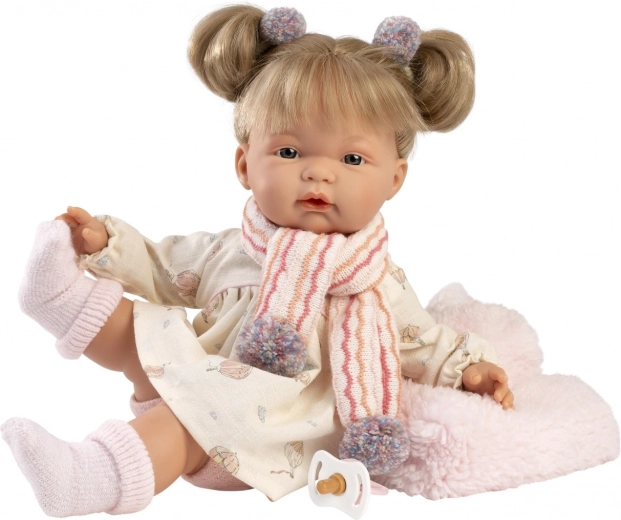 Weint beim Ziehen an der Schnur