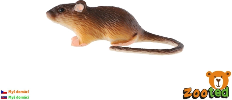 Hausmaus-Figur 7 cm