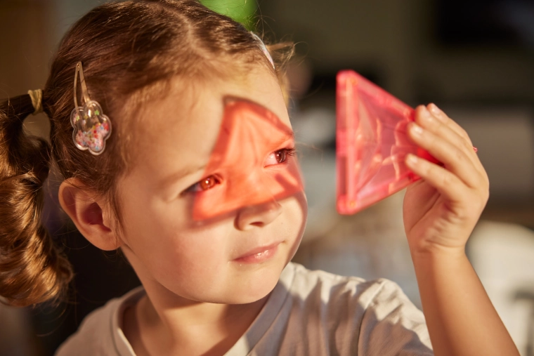 Spiel mit Licht, Formen und Farben