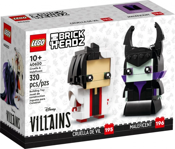 LEGO BrickHeadz 40620 Cruella und Malefiz