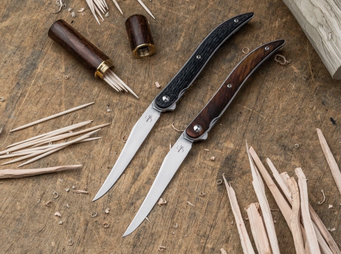 Ergonomischer G10-Griff und Taschenclip