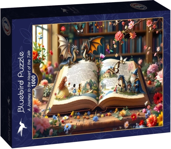 Bluebird Puzzle Cesta do srdce příběhu 1000 Teile