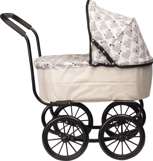 Skrållan Retro-Puppenwagen mit tiefer Wanne