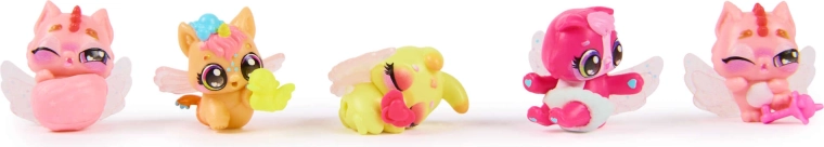 Niedliche Figuren in leuchtenden Farben