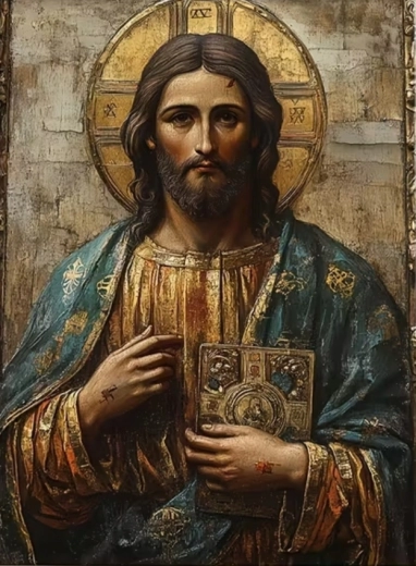 Diamantmalerei Jesus Christus 30 × 40 cm