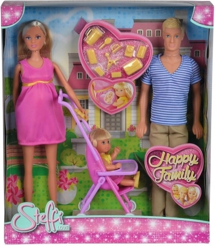 Puppe Steffi Love Happy Family Set