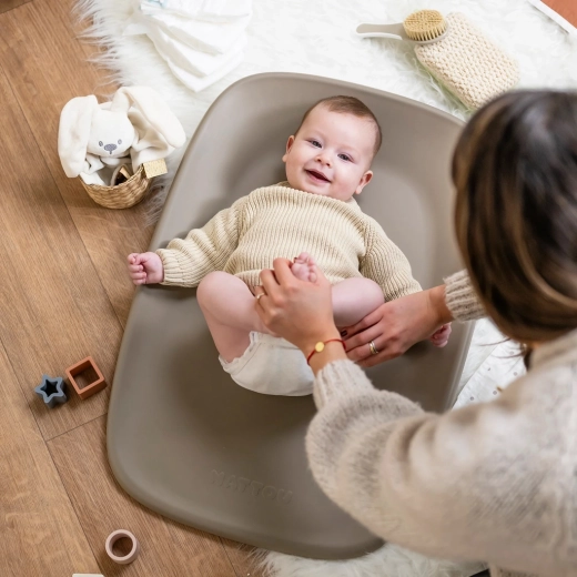 Ergonomische Form für sicheres Wickeln