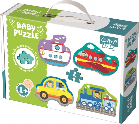 Baby Puzzle Verkehr 4x2 Teile