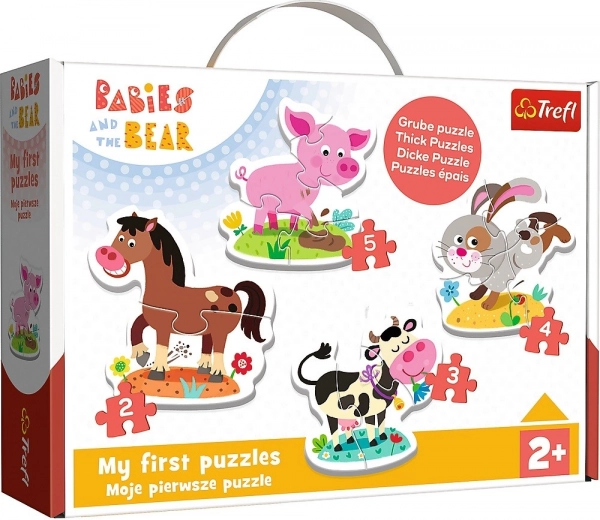 Puzzle Baby Classic: Auf dem Bauernhof