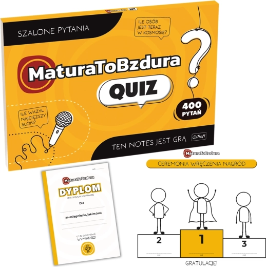 Party-Quizspiel Matura To Bzdura von Trefl