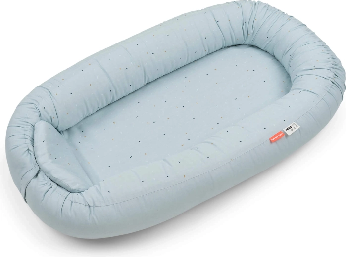 Done by Deer Babynest Confetti blau