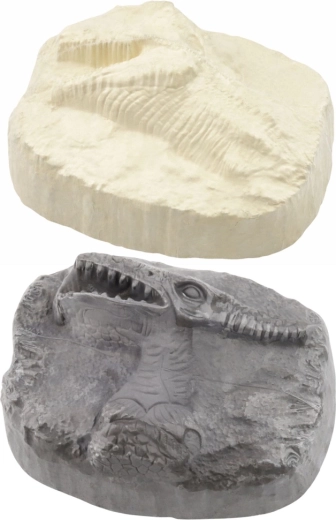 Realistische „Dinosaurier-Fossilien“