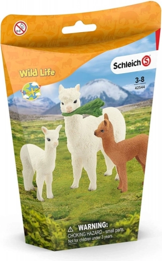 Alpaka Familie Schleich WILD LIFE