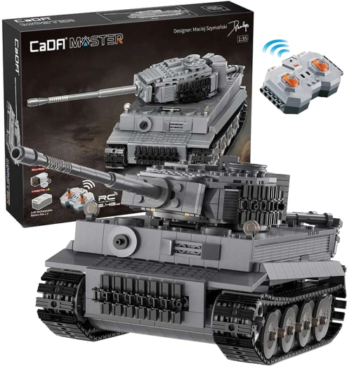 CaDA Master ferngesteuerter grauer Panzer Tiger RC 925 Teile