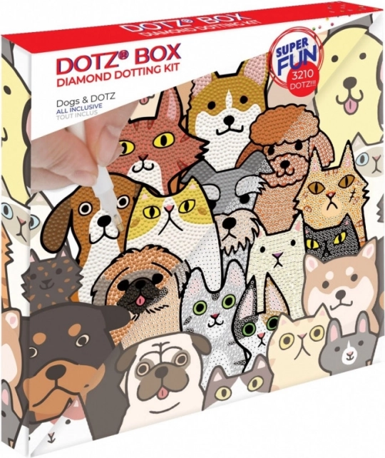 Diamantmalerei-Set Hunde