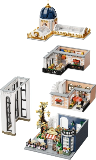 Modulares Öffnen und reichhaltige Innenräume