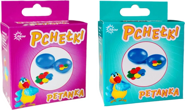 Brettspiel Pchełki und Petanka im Kunststoffetui