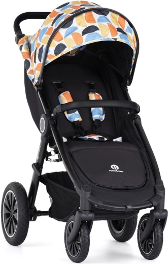 Petite&Mars Kinderwagen Street+ Air black retro