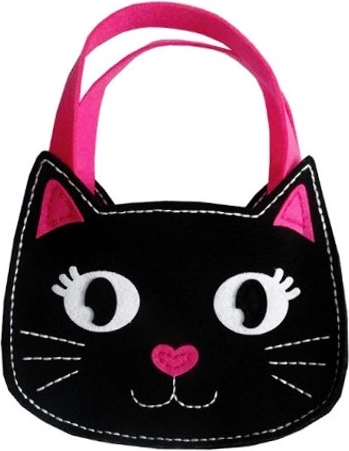 Kleine Handtasche Katze – kreative Nähbox für Kinder
