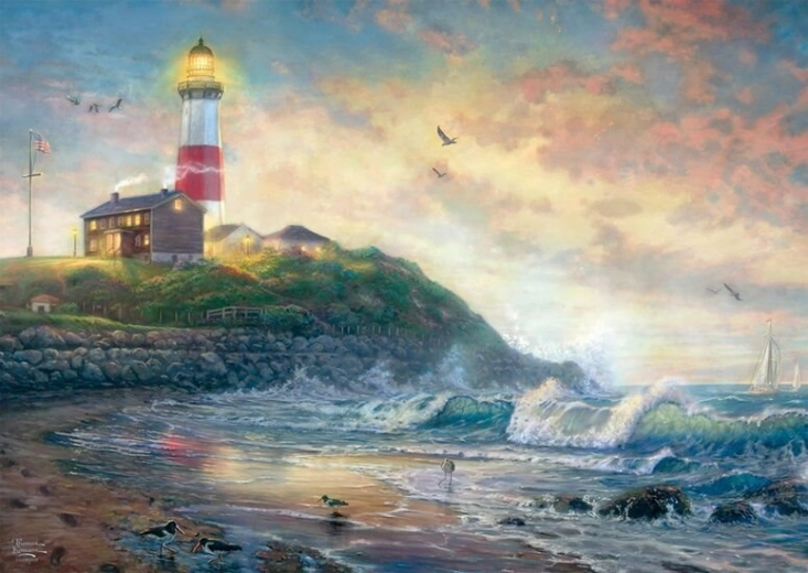 Puzzle Leuchtturm der Hoffnung 1000 Teile SCHMIDT